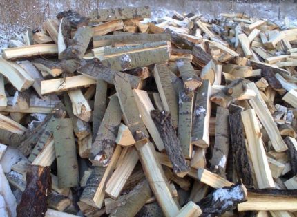 Les grumes de tremble se distinguent par une nuance de bois plus claire à la coupe de la scie. Ramoneur