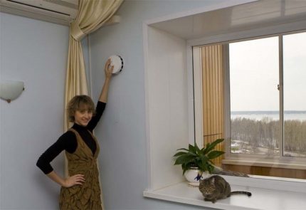 Errors during the reorganization of the ventilation system