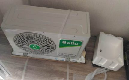 Outdoor unit split system High cost of spare parts and poor service