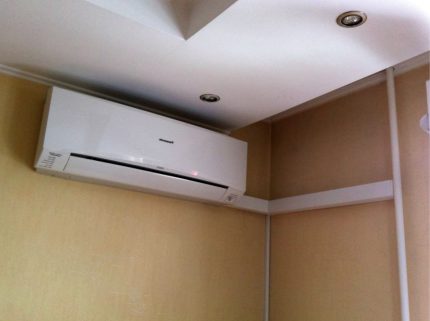 Montage de l'unité intérieure Installation du système