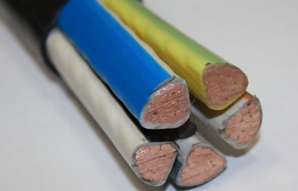 Câble d'alimentation multifilaire