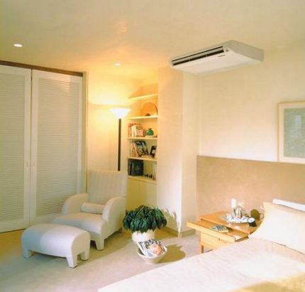 Modèle plafonnier monté au plafond