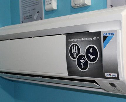 Split system for use in refrigerators Low temperature air conditioner
