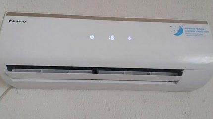 Split system on Rapid Airflow