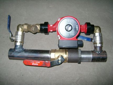 Conception de dérivation pour pompe à chaleur