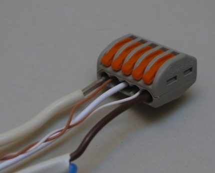 Option de bloc de jonction pour usage domestique Bornier