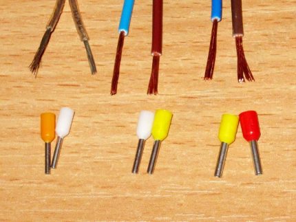 Connecteur de fil de type broche Différents borniers