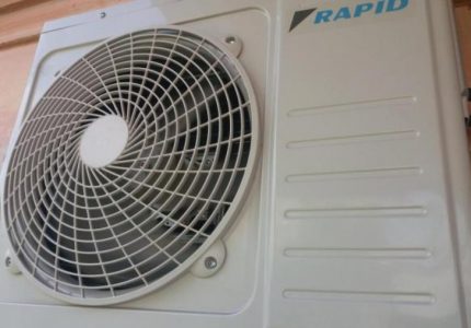 Système de séparation de l'unité extérieure