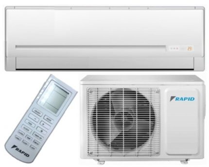 Household Split System with Rapid Logo Rapid RAC 07HJ / N1