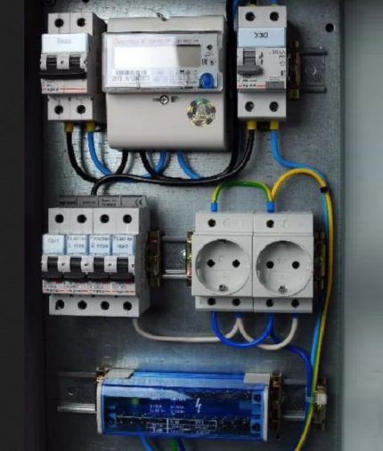 Emplacement de l'équipement dans une boîte Emplacement de l'équipement dans une boîte