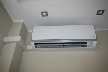 Option pour connecter le système divisé de l'unité intérieure Connexion de l'unité intérieure du système split