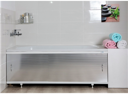 Écran de pied coulissant installé en usine