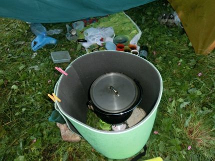 Protection contre le vent à la main Protection contre le vent pour brûleur à gaz