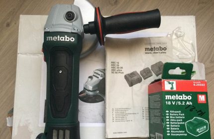 Instructions pour meuleuses d'angle incluses Instructions pour meuleuses d'angle incluses