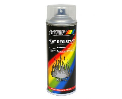 Aquecedor de Tijolo Spray Verniz Verniz Motip resistente ao calor