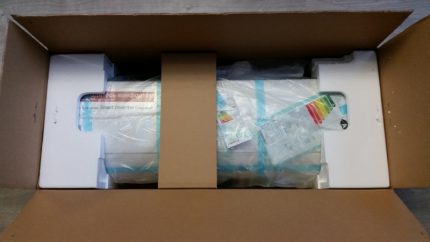 Emballé pour le système de transport divisé LG P07EP Déballage du LG P07EP