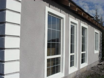 Plâtre avant pour la maison Enduit de façade pour la décoration