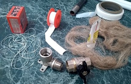 Joints pour plomberie