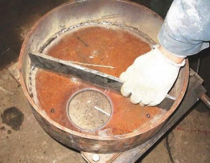 Le dispositif de la chambre de combustion supérieure pour le poêle travaillant hors du tuyau Chambre de combustion supérieure