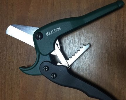 Cisaille coupe-tube Couteau coupe-tube