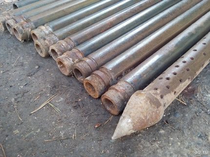 Liens pour assembler et installer un puits d'aiguille Aiguille de puits abyssinien