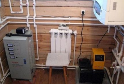 Alimentation pour système de chauffage