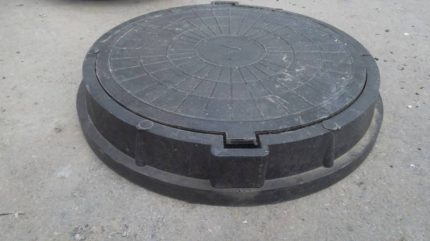 Variétés de trappes en polymère