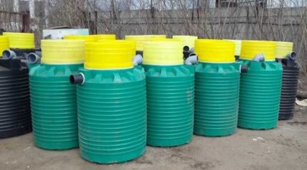 Fossa séptica compacta de plástico Microbe Triton Plastic