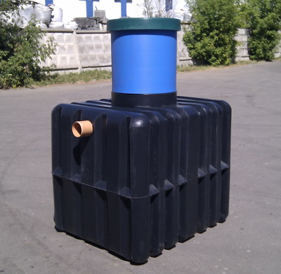 Aparência do tanque séptico Termite pro Produtos Multiplast