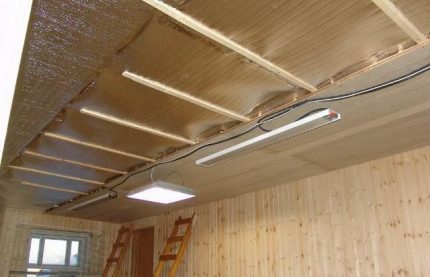 Réchauffement avec deux couches de pénofol