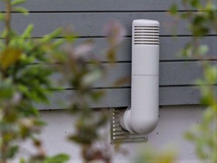 Tuyau pour prise d'air de la rue Prise d'air au sous-sol