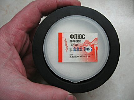 Toz Lehimleme Akısı