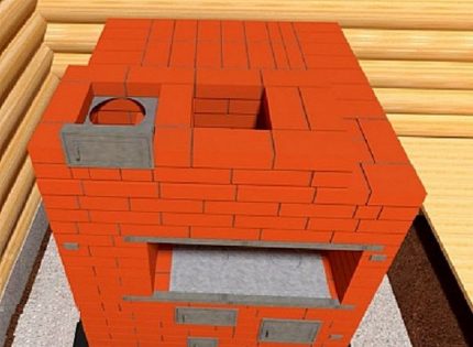 Installation de porte de cheminée Installation de porte de cheminée