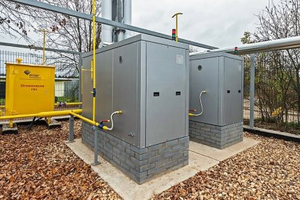 Équipement de gaz extérieur