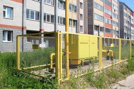 Gazéification d'un quartier résidentiel