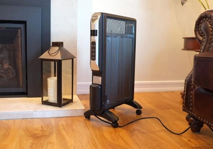 Panneau de commande du réchauffeur micathermique