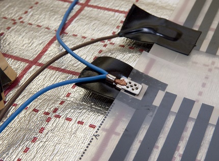 L'option standard pour connecter un film IR