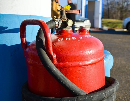 Processus de remplissage de bouteilles de gaz Processus de remplissage de bouteilles de gaz