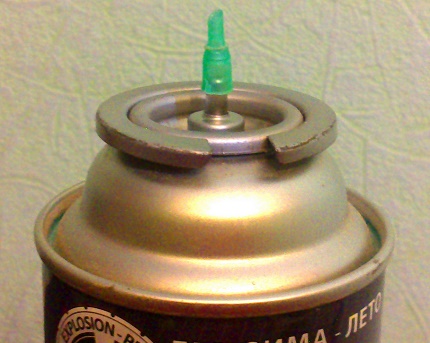 Installing a homemade adapter