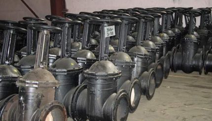 Dökme Demir Gaz Sürgülü Vana