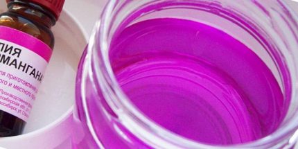 Die notwendige Farbe der Lösung