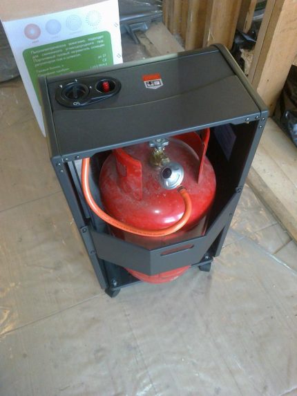 Chauffage Bartolini avec cylindre intégré