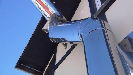 The outer part of the steel chimney Chimney Vulnerability