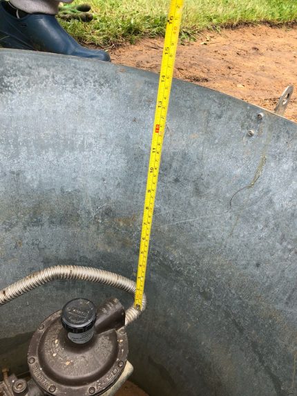 Gearbox mounting height The gear must be above ground