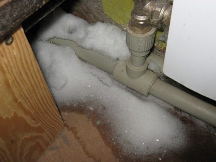 Refroidissement du système de chauffage