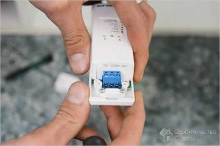 Označenie termostatu pre vykurovací kotol Označenie termostatu