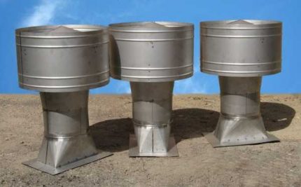 Déflecteur Volpert pour cheminée Déflecteur Volpert pour cheminée