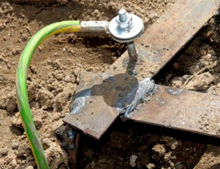 Mise à la terre d'une chaudière à gaz Ariston