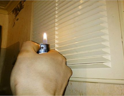 Vérification du tirage de ventilation Vérification du tirage de ventilation