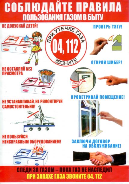 La nécessité de garder une trace du gaz